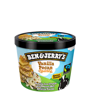 Vainilla Pecan Brittle B&J 100 ml