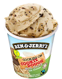 Non Dairy Cookies on Cookie Dough B&J 465 ml